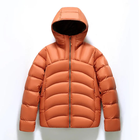 Nordic White Down Puffer Jacket