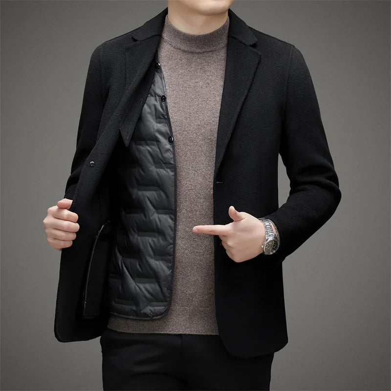 Grant Hale Virgin Wool Coat Set