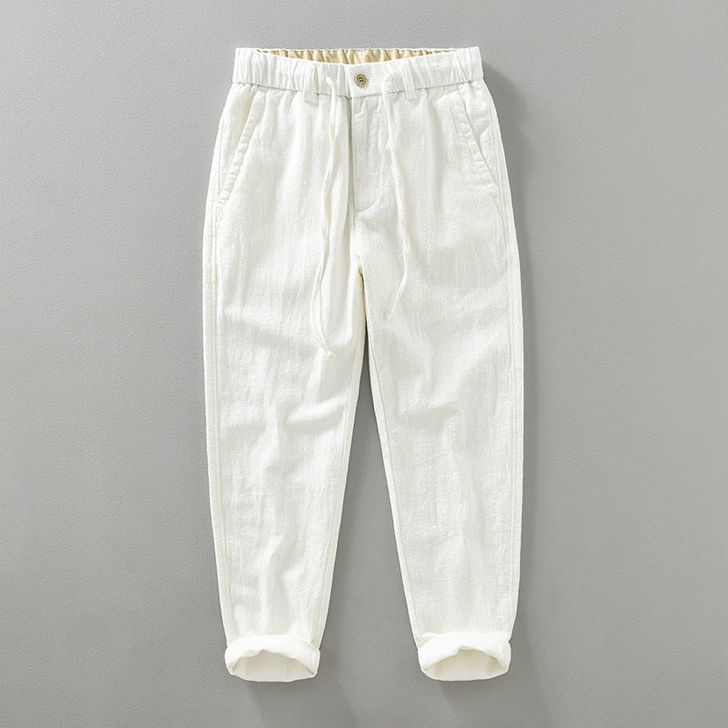 Elliot Cotton-Linen Pants