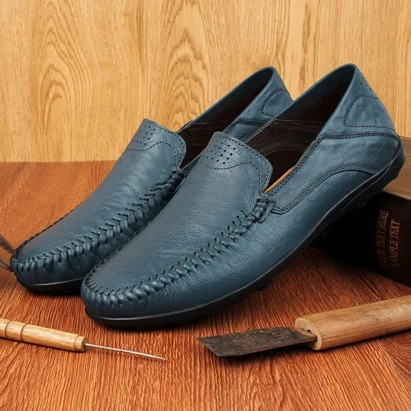 Aurelio Italian 100% Genuine Leather Loafers
