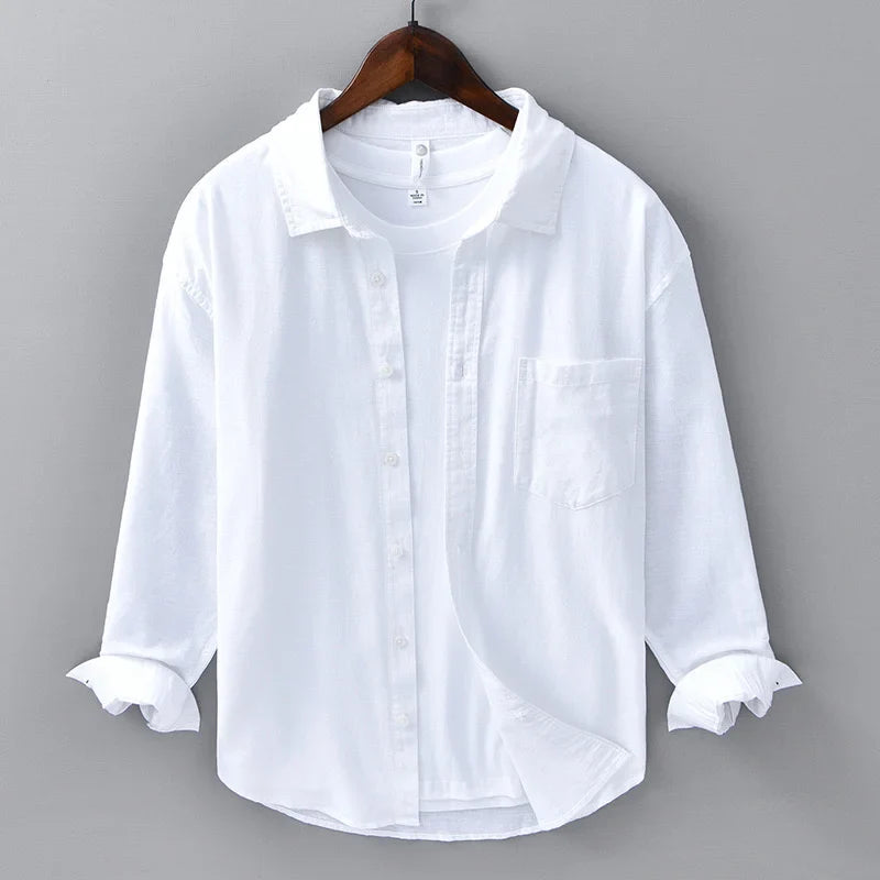 Sullivan Bay Linen Button-Up