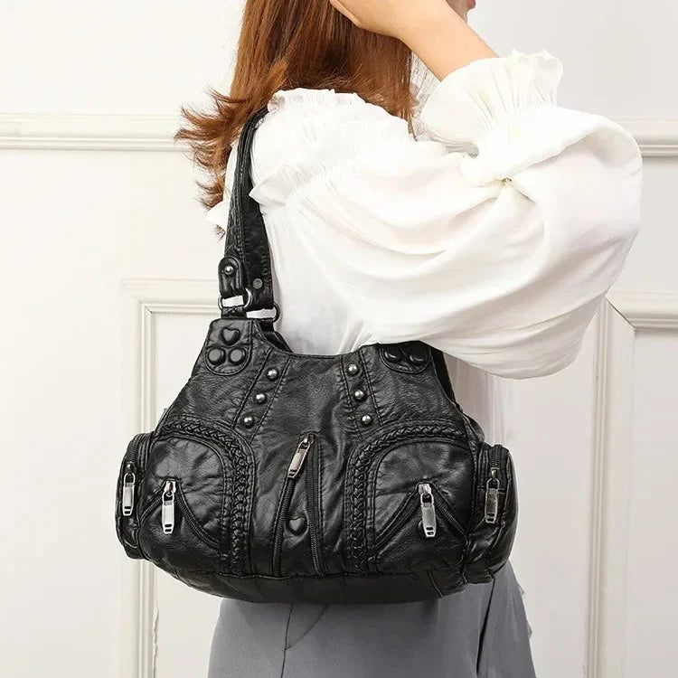 Hana Leather Boho Bag
