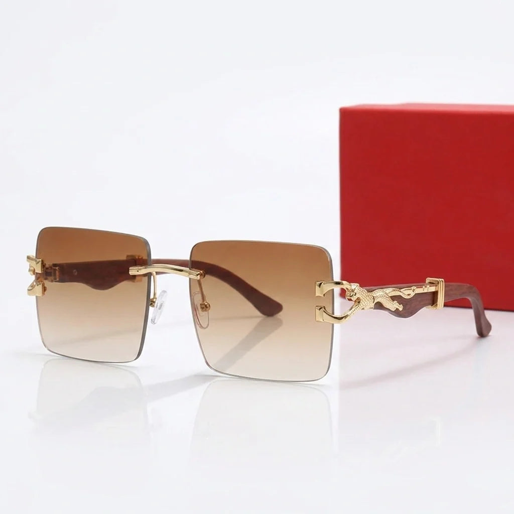 Solène Rimless Sunglasses