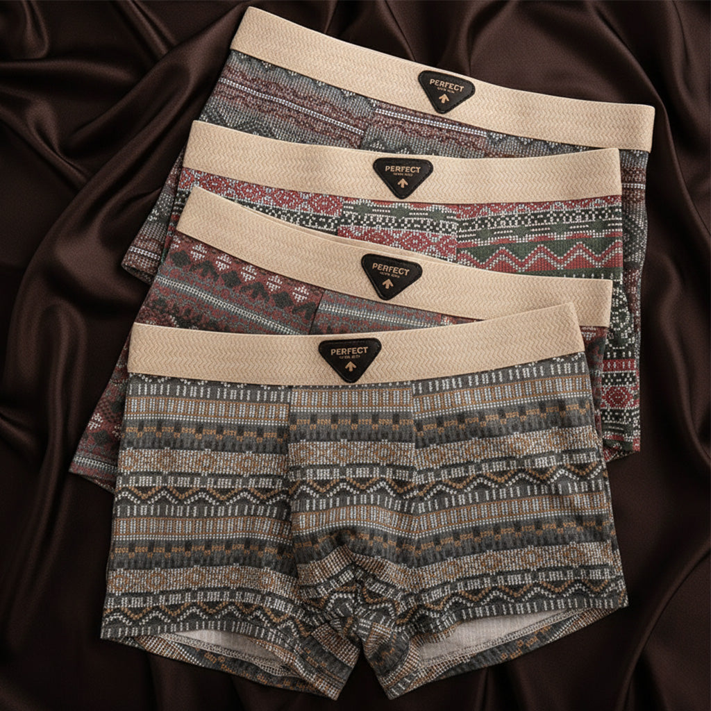 Porter Retro Cotton Boxer Briefs