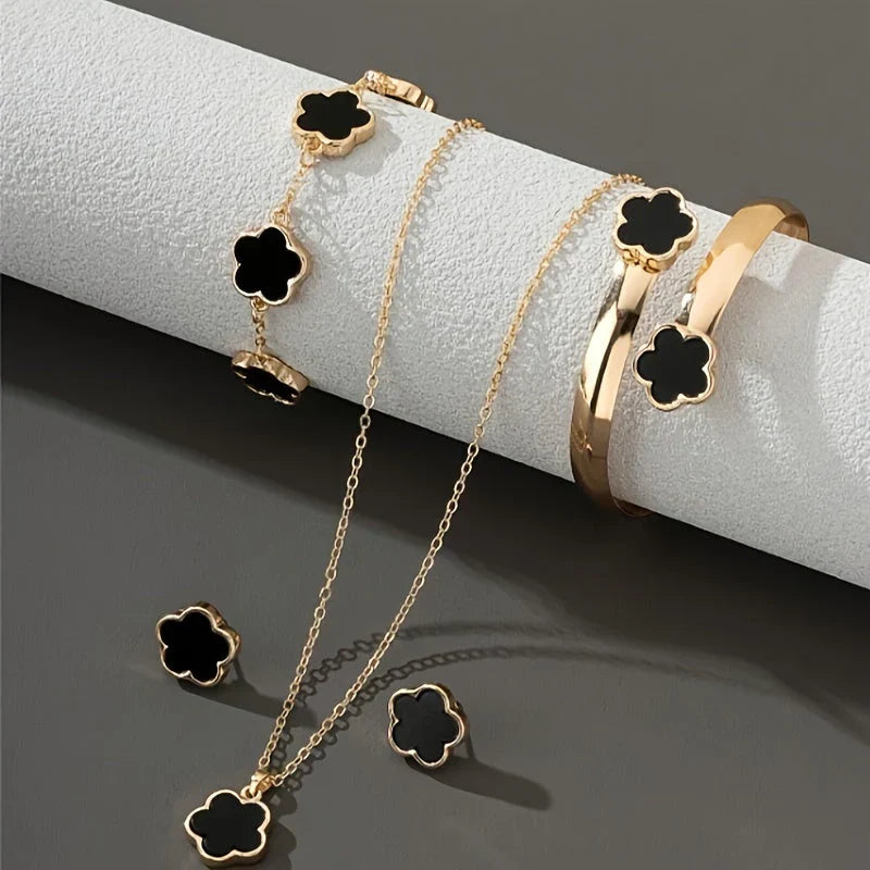 Lucky Clover Jewels 4-Piece Set