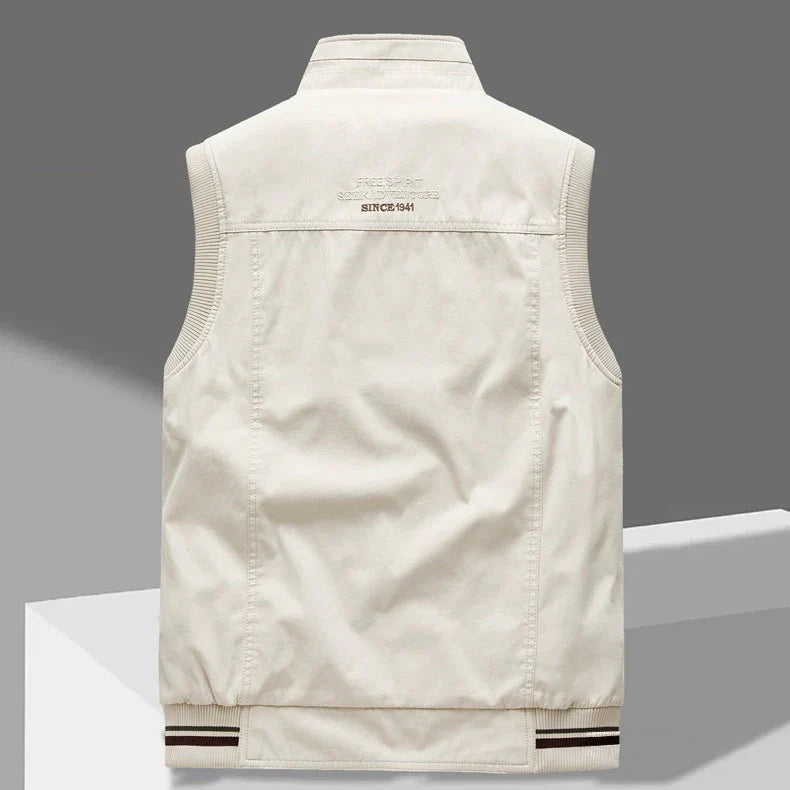 Emilio Cotton Utility Vest