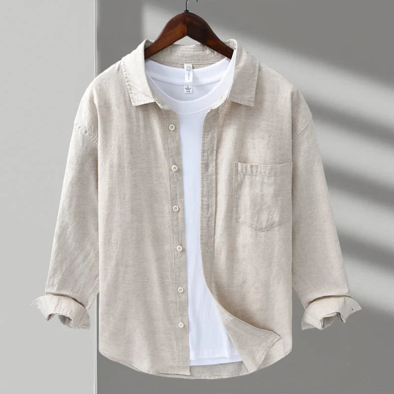 Sullivan Bay Linen Button-Up